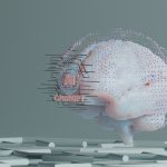 a computer generated image of a human brain